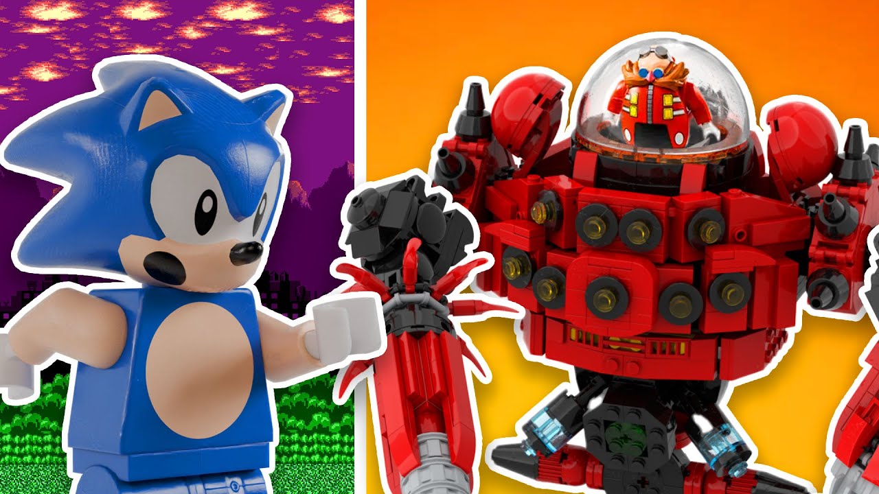 I Recreated Sonic In Lego Youtube