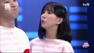 170909 Gfriend SNL Best Couple Contest (Eunha) [ENG SPANISH SUB / CC]