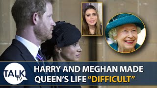 “Harry And Meghan Bullied The Royal Family!” | Couple Made The Queen’s Life ‘Extremely Difficult’