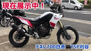 YSP刈谷で現在展示中！テネレ700白赤　TENERE700