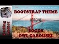 Bootstrap Theme 35 - Logos Owl Carousel
