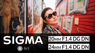 Sigma 20mm F1.4 and 24mm F1.4 | Fast Full Frame Wide Angle Lenses