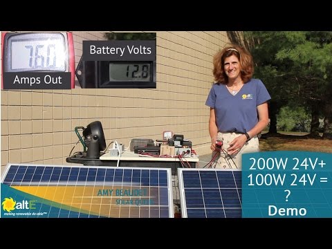 What’s worse? Mismatched solar panels with different amps in series or parallel? What’s worse? Mismatched solar panels with different amps in series or parallel?
