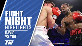 Keyshawn Davis Brutalizes Yigit, Gets Highlight Reel KO | FIGHT HIGHLIGHTS
