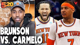 Jeff Teague debates Jalen Brunson or Carmelo Anthony for BEST Knick of all time | 520 in the Morning