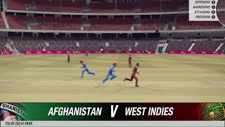 Afghanistan Vs West Indies 1st T20 | Cricket 19  Highlights + Full match Prediction Gameplay