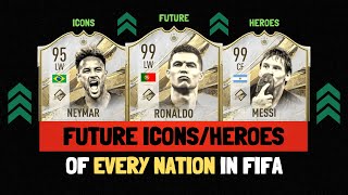 FIFA | Future icons/heroes of every nation in FIFA! 🤯🤩