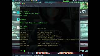 Websploit next generation wifi attacking tool #ethicalhacking #parrotos #kalilinux