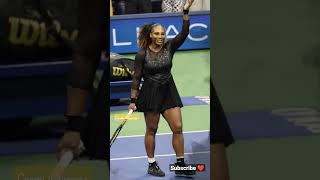 Serena Williams in tears as her tennis career ends | 2022 US Open #serenawilliams #ytshorts