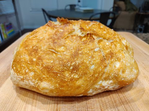 No Knead Crusty Artisan Bread – Every DANG Dish