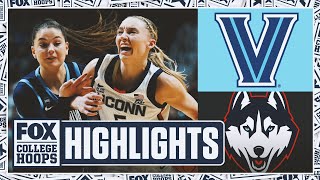 Villanova Wildcats vs. UConn Huskies Big East Tournament Highlights | FOX College Hoops