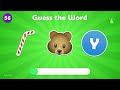 guess the word by emojis 🤔 emoji quiz 100 words