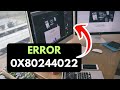 How To Fix Windows Update Error 0x80244022
