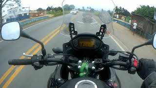 Viagem de moto ao Espírito Santo de cb 500x com Garupa EP 04