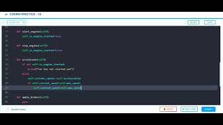 coding practice-32 car5 #python #solutions #coding.
