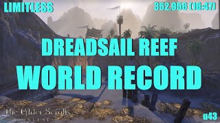 ESO - Dreadsail Reef World Record (16:47) - Stamina Templar | Limitless (u43)