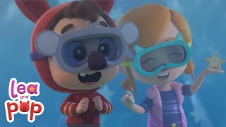 A Sailor Went To Sea | Have Fun with Lea and Pop | KIDS Songs | Ocean Animals