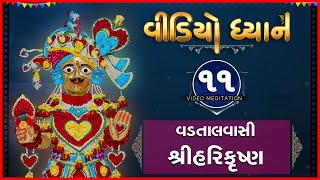 Video Dhyan 11 | Vadtalvasi - Shree Harikrushna | વીડિયો ધ્યાન - ૧૧ | Pu. Gyanjivandasji Swami