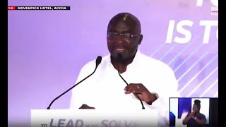 ‘If I do everything now if I could, what will I do when I come into office? – Bawumia