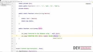 PHP OOP Tutorial - Method Chaining