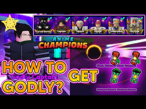 HOW TO GET GODLY COSMIC UNITS OF YOUR CHOICE? GODLY TRICK In Anime Champions