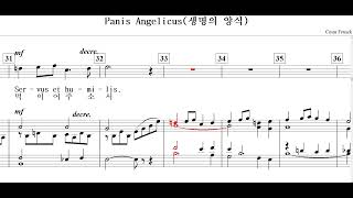 Panis Angelicus(생명의 양식)-Cesar Franck