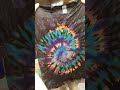 Our Latest Tie-Dye Design Rinse & Reveal Short (Cosmic Black Hole Sunburst)