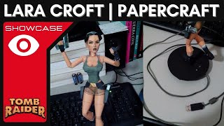 Lara Croft (Desk Lamp) | Papercraft