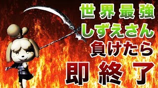 【負け＝即終了】戦闘力299万のしずえさんが暴れる【スマブラSP】