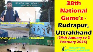 38th National games in Rudrapur, Uttarakhand 2025 #nationalgames #badminton