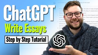 ChatGPT - Write Essays With ChatGPT [Step By Step Tutorial]