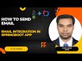 Gmail integration with spring boot java.