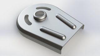 Solidworks: Sheet metal - Forming tool