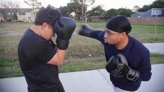 Boxer vs YouTube Boxer (sparring match)