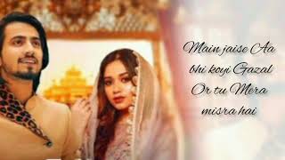 TU MERA MISRA HAI(lyrics video)|Mr.Faisu & Jannat Zubair|Bhanu pandit|Anita batt|