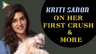 Kriti Sanon REVEALS Hrithik Roshan was her FIRST CRUSH | Bollywood Hungama