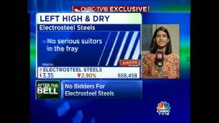 CNBC-TV18 Excl: No Bidders For Electrosteel Steels