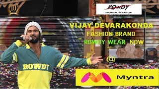 Vijay Devarakonda Fashion Brand Rowdy Wear Now in Myntra | #RowdyWear | Hybiz TV