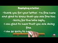 how to write an informal letter