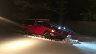 Paleando Nieve (snow plowing) LED lights