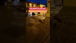 Maltempo in Toscana, Nubifragio a Donoratico  #new #news #maltempo #neiperte #flood #temporale