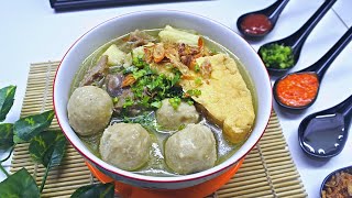 RESEP KUAH BAKSO YANG ENAK DAN SEGER - BAKSO IGA SAPI