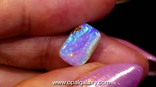 2.95 Cts Pipe Crystal Boulder Opal Stone TT22