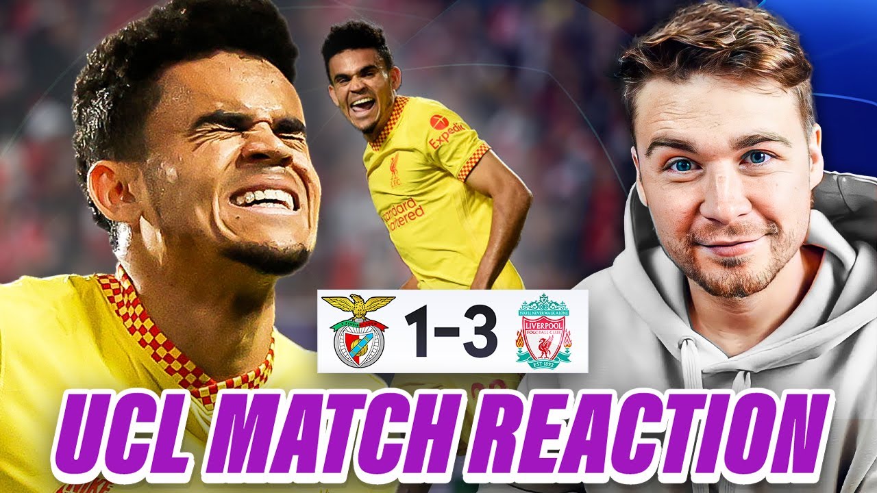 LUIS DIAZ IS PHENOMENAL! | BENFICA 1-3 LIVERPOOL