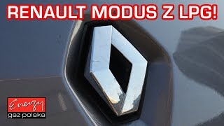 Montaż LPG Renault Modus 1.6 112KM w Energy Gaz Polska na auto gaz BRC SQ 32 OBD