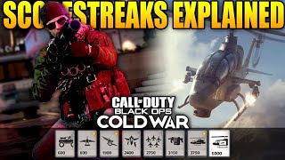 Black Ops Cold War: All Scorestreaks Explained!