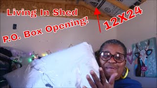 Small dreams57 Living In Shed To Home 12X24 No Electricity  P.O. Box Opening!