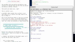 Python 10 Functions Scope