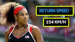 When Serena ENDS The Point Before It Even Starts | Fastest Returns | Serena Williams