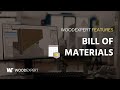 Bill of materials I BOM | WOODEXPERT features